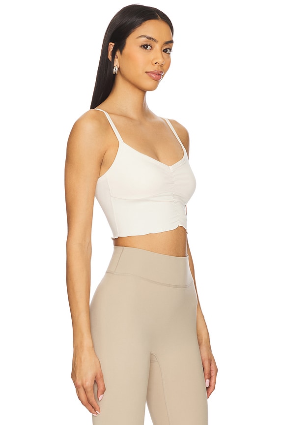 view 2 of 4 СПОРТИВНЫЙ БЮСТГАЛЬТЕР SCRUNCH in Créme