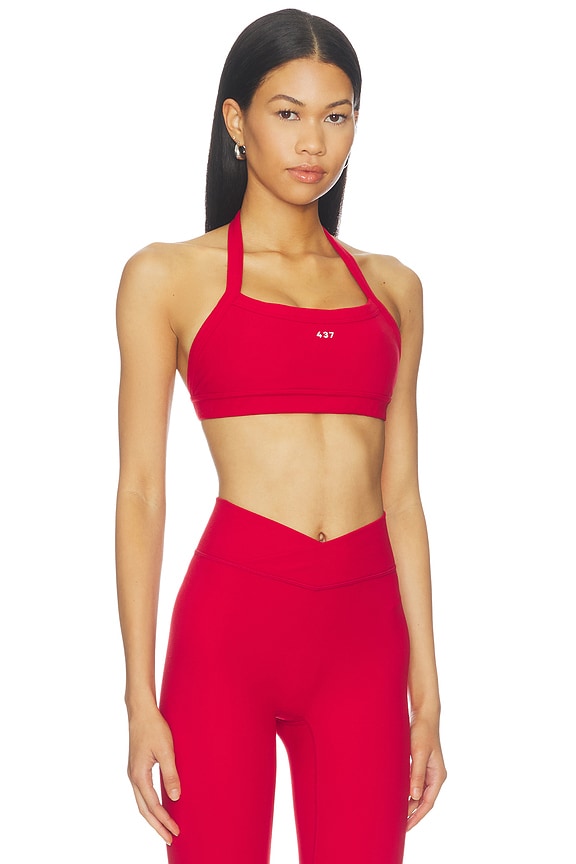view 2 of 4 СПОРТИВНЫЙ БЮСТГАЛЬТЕР THE HALTER in Scarlet