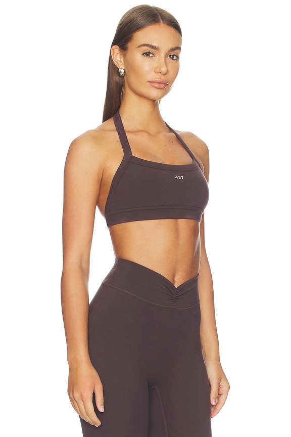 view 2 of 5 BRASSIÈRE DE SPORT THE HALTER in Espresso