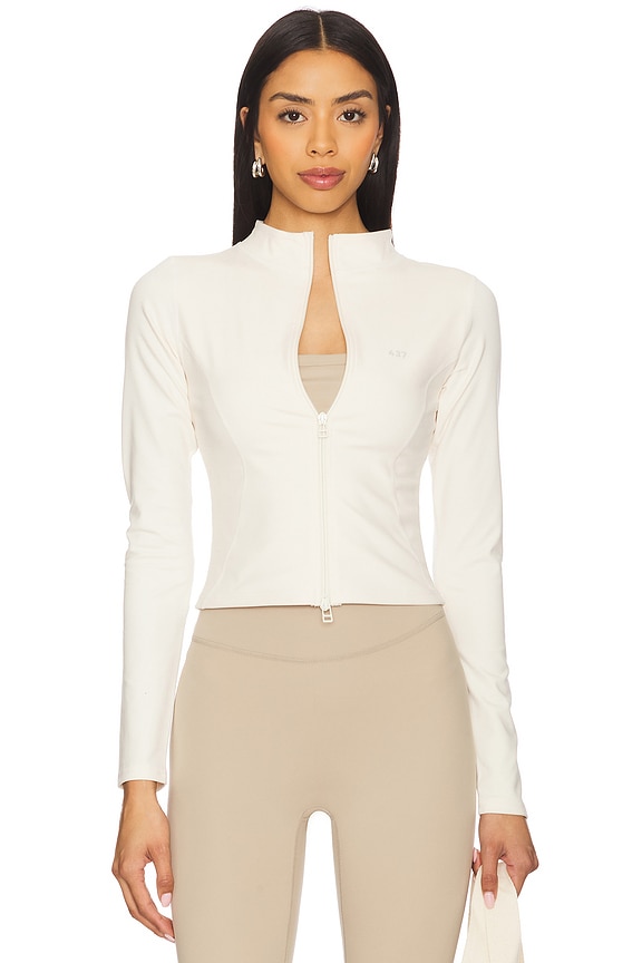 view 2 of 5 The Curve Jacket in Créme