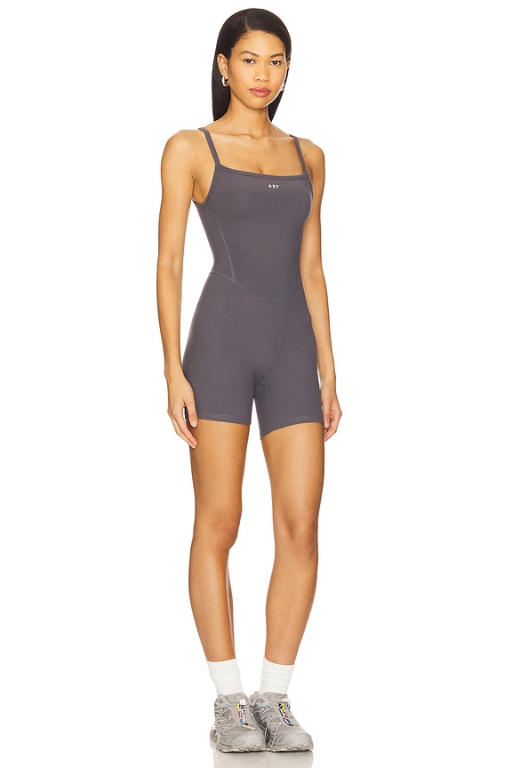 view 2 of 3 The Shorts Onesie in Galaxy