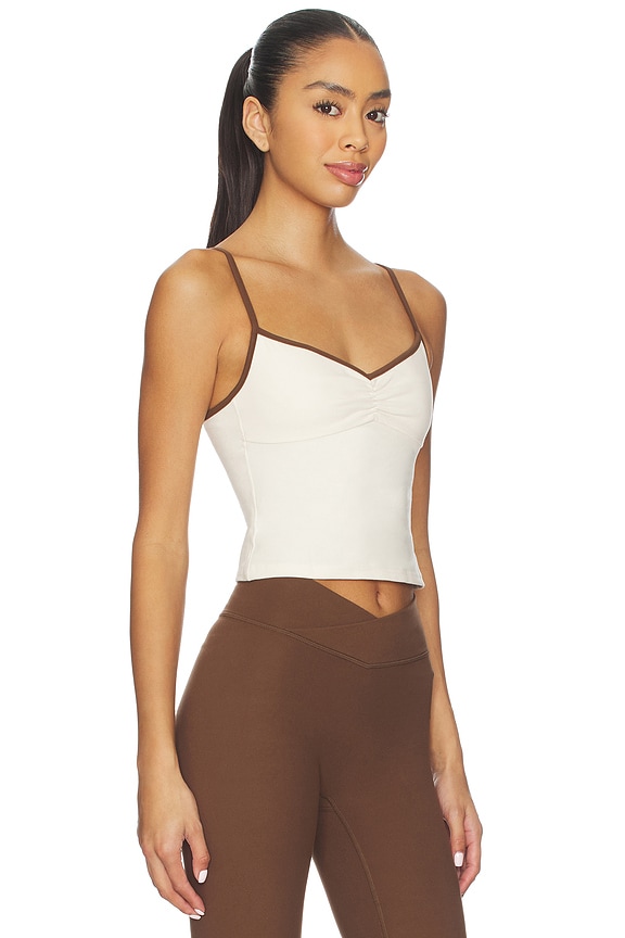 view 2 of 4 The Ballet Tank in Cream & Teddy