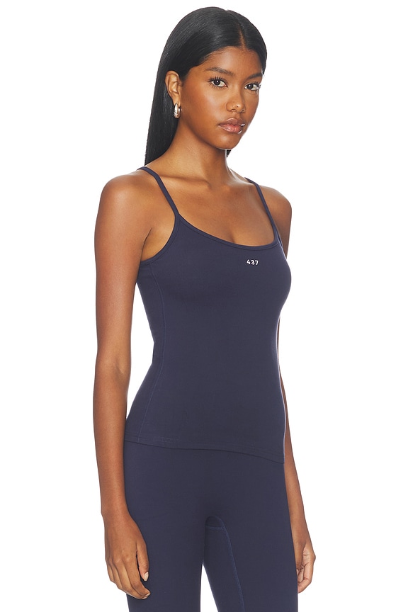 view 2 of 4 TOP SIN MANGAS THE MINIMALIST in Navy