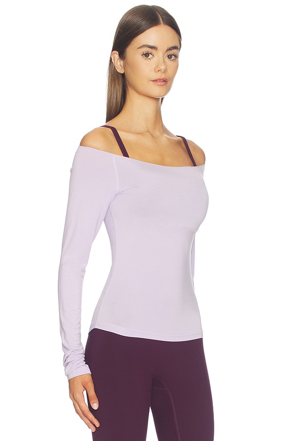 view 2 of 4 The Ballet Top in Lilac