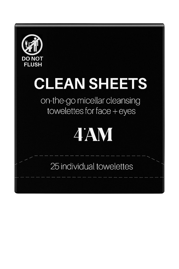 view 2 of 6 Clean Sheets Micellar Cleansing Wipes in 