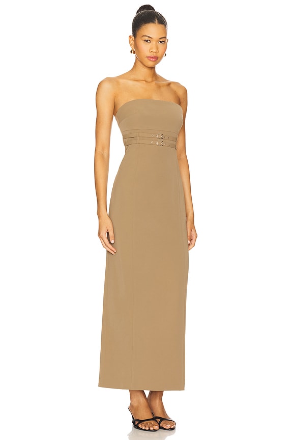 view 2 of 3 Stephanie Dress in Khaki