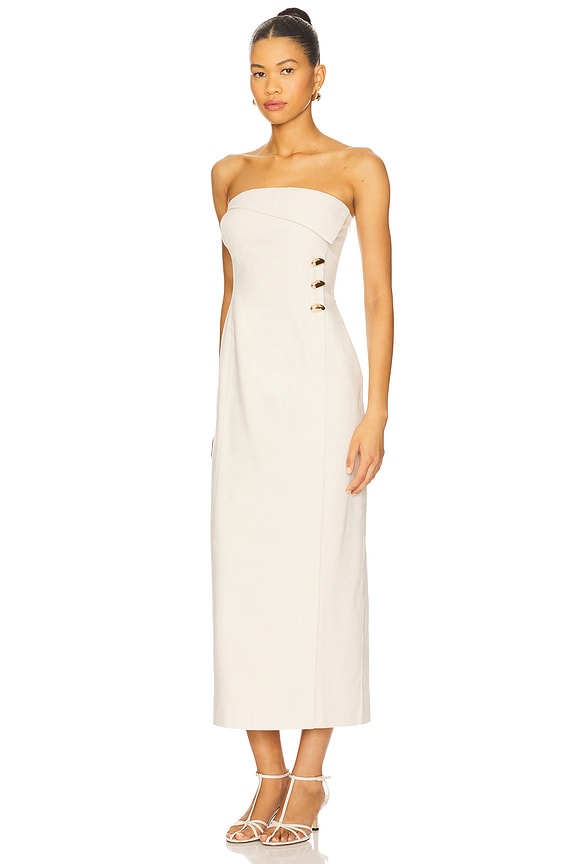 view 2 of 3 Margot Dress in Beige