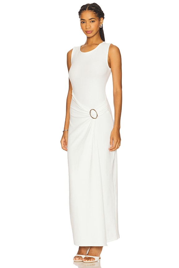 view 2 of 3 Nia Jersey Maxi Dress in White