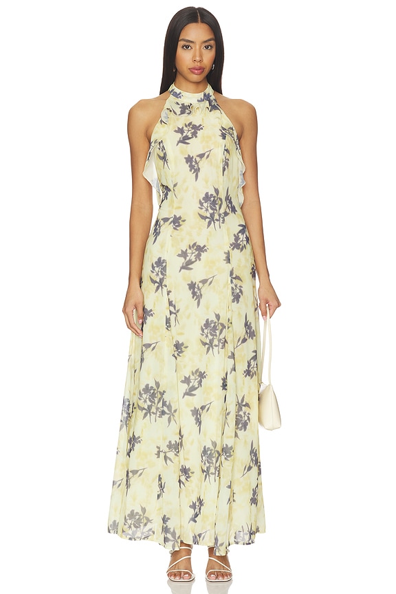view 1 of 3 Portia Open Back Maxi Dress in Multi