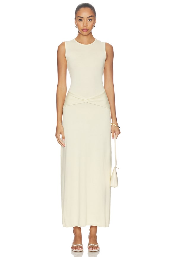view 1 of 3 VESTIDO PUNTO KAL in Lemon