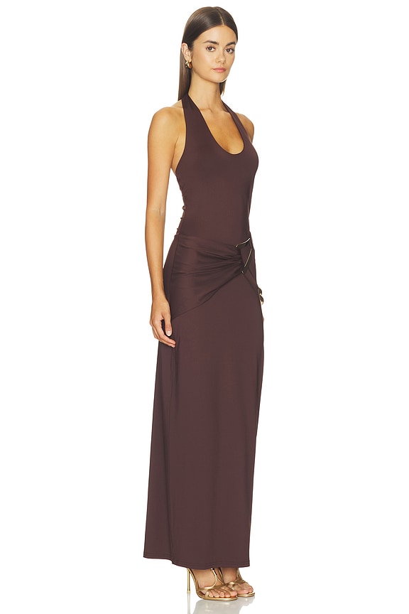 view 2 of 3 Janni Dress in Chocolate