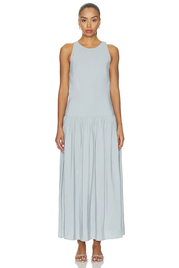 view 2 of 3 VESTIDO AMEL  in Dusty Blue