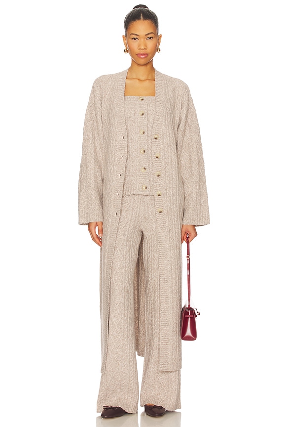 view 1 of 4 GILET CARA in Taupe