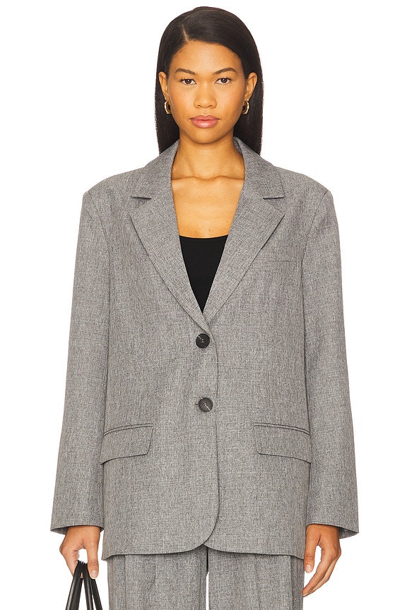 view 2 of 6 Mira Blazer in Grey