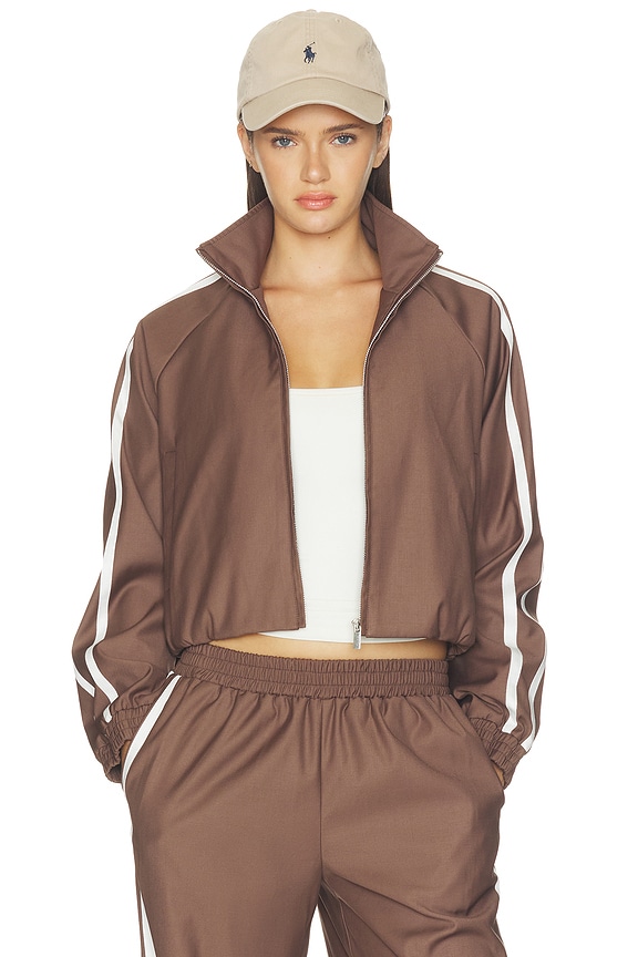 view 2 of 5 x REVOLVE Tammy Track Jacket in Brown 14