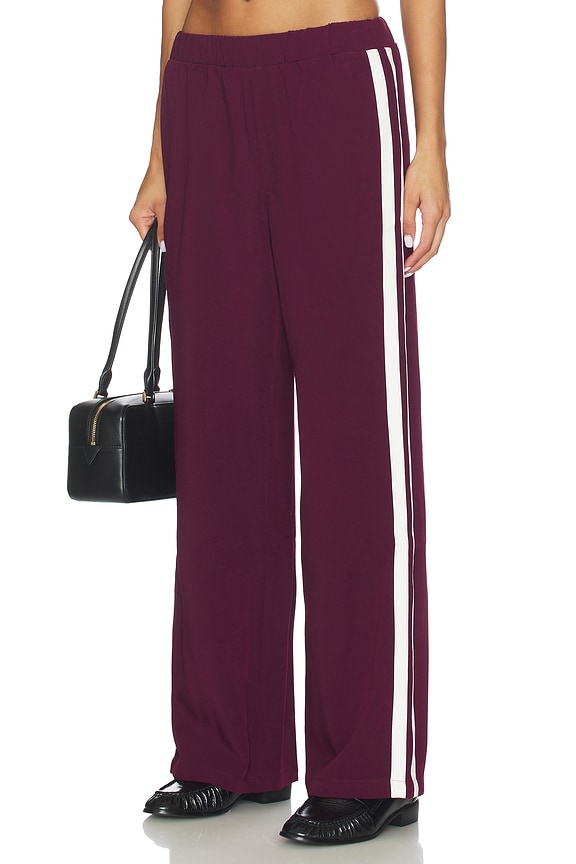 view 1 of 6 Tammy Tailored Trouser in Burgundy