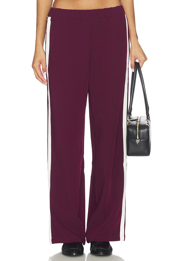 view 2 of 6 Tammy Tailored Trouser in Burgundy