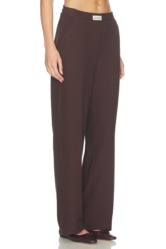 view 2 of 6 Zoey Trousers in Chocolate