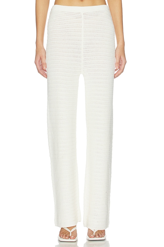 view 1 of 6 Geri Knitted Trousers in Cream