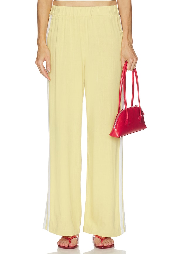 view 2 of 6 Tameka Linen Trousers in Yellow