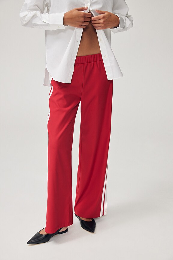view 2 of 7 PANTALON DE TAILLEUR TAMMY in Red