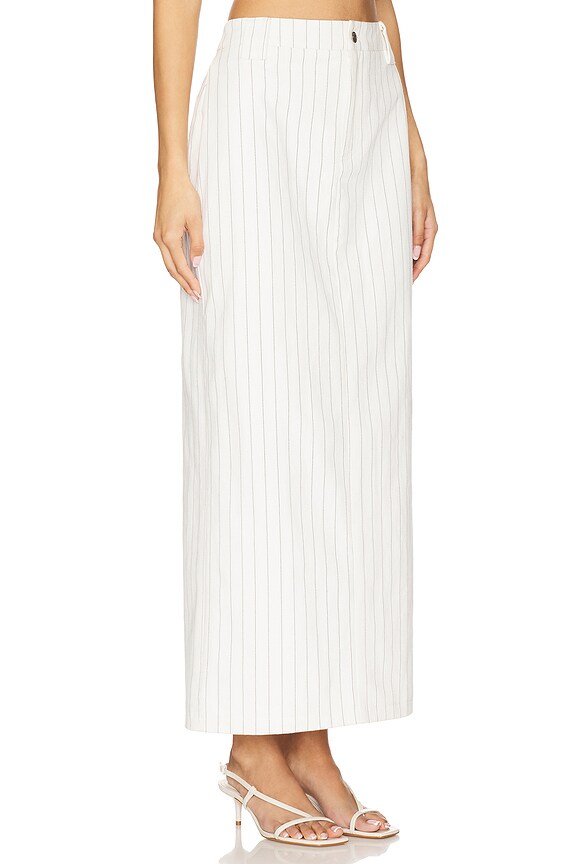 view 2 of 6 JUPE LONGUE DIONNE in White