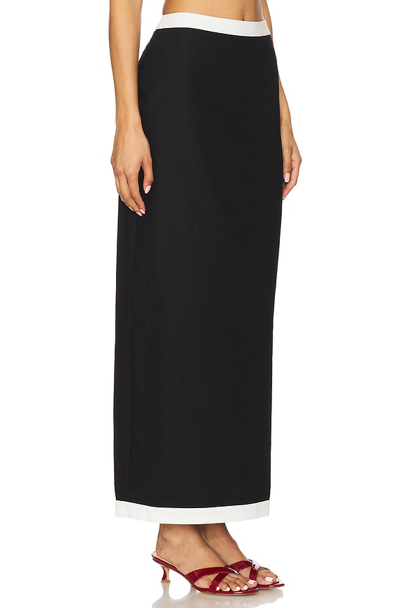 view 2 of 6 Brea Maxi Skirt in Black