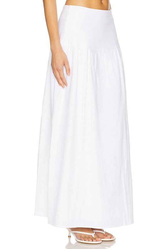 view 2 of 6 Selene Maxi Skirt in Cream