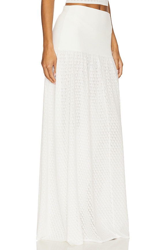 view 2 of 6 Avani Skirt in White