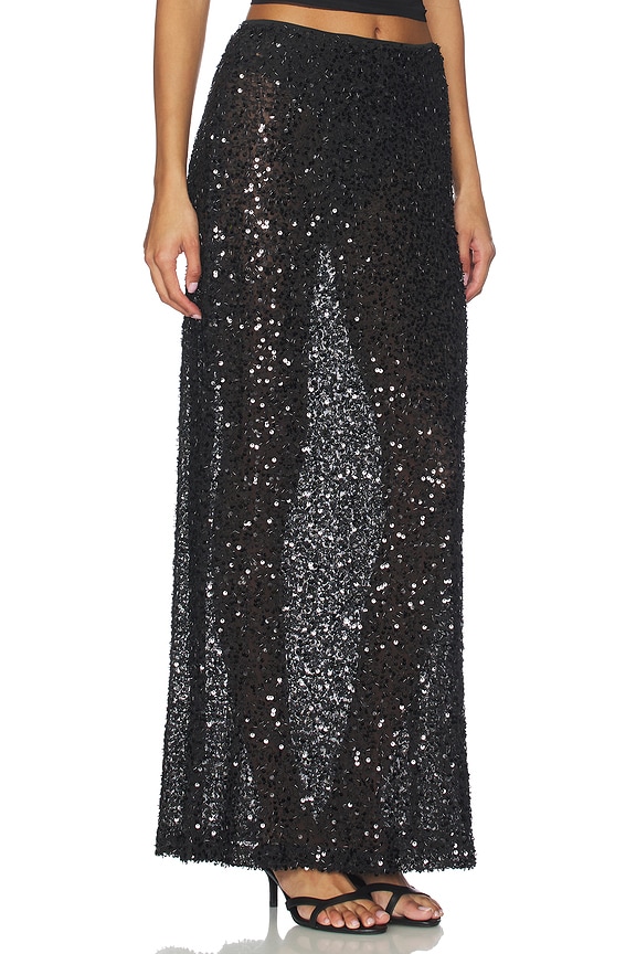 view 2 of 6 Novie Skirt in Black