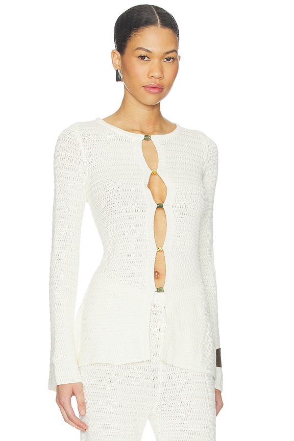 view 2 of 5 Geri Knitted Top in Cream