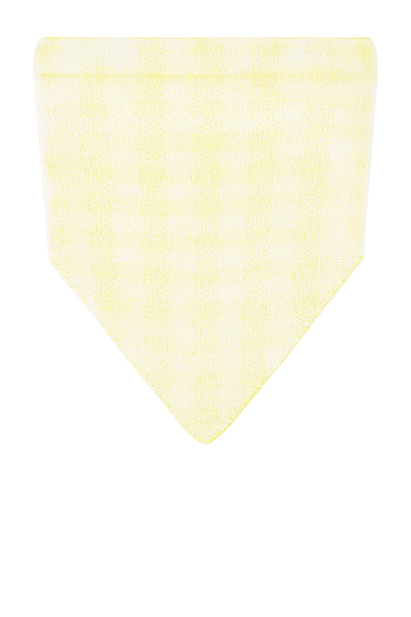 view 2 of 3 Rio Gingham Hair Scarf in Lemon Meringue Combo