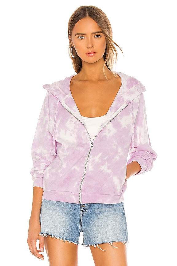 view 2 of 5 SWEAT À CAPUCHE in Electric Lilac Multi