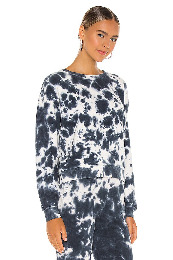 view 2 of 4 Tie Dye Pullover Sweatshirt in Coal Multi