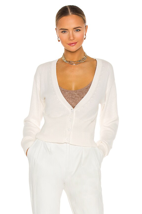 view 1 of 5 가디건 in Chalk