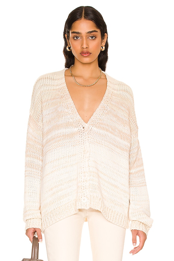 view 2 of 5 Ombre Striped Cardigan in Bare Multi