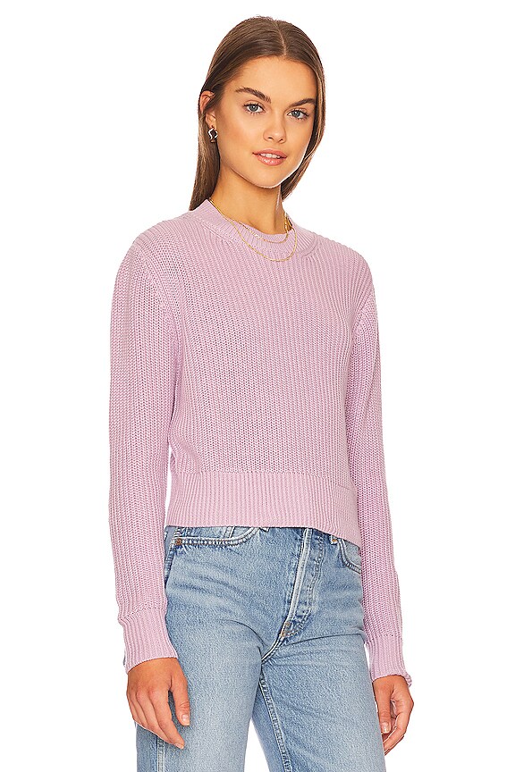 view 2 of 4 JERSEY CREWNECK PULLOVER in Lilac
