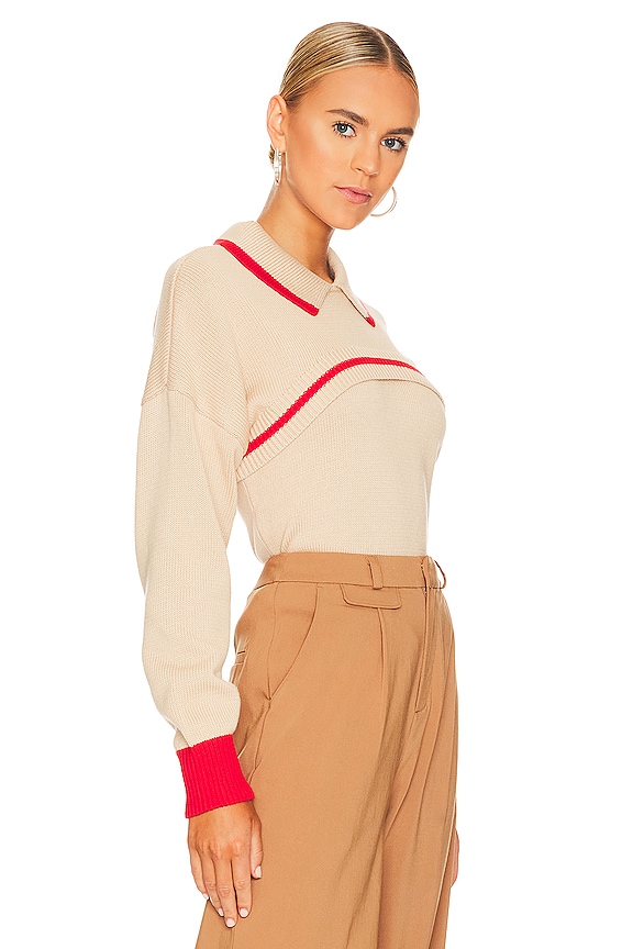 view 2 of 4 CACHE-ÉPAULES in Oat Multi