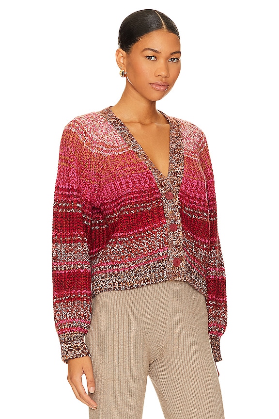 view 2 of 4 КАРДИГАН RUMI in Toasted Almond Multi