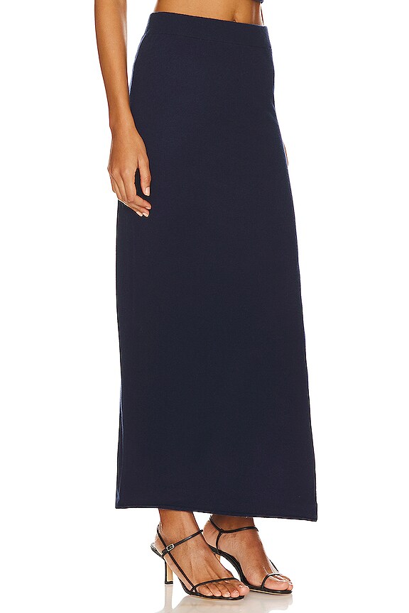 view 2 of 5 JUPE LONGUE GWEN in Dark Blue