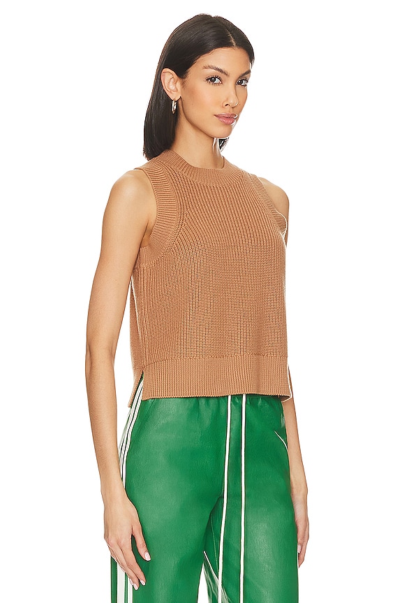 view 2 of 4 DÉBARDEUR DEMI in Cinnamon