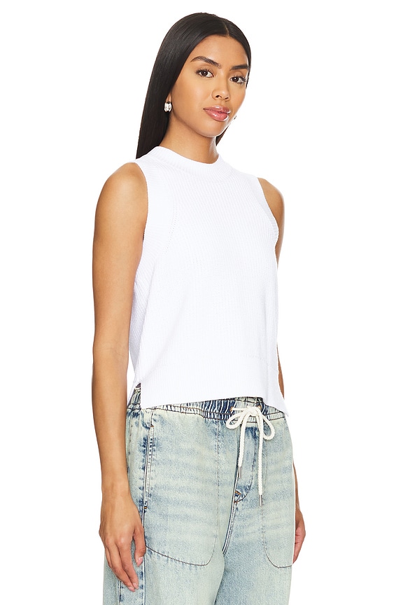 view 2 of 4 Demi Tank in Bleach White