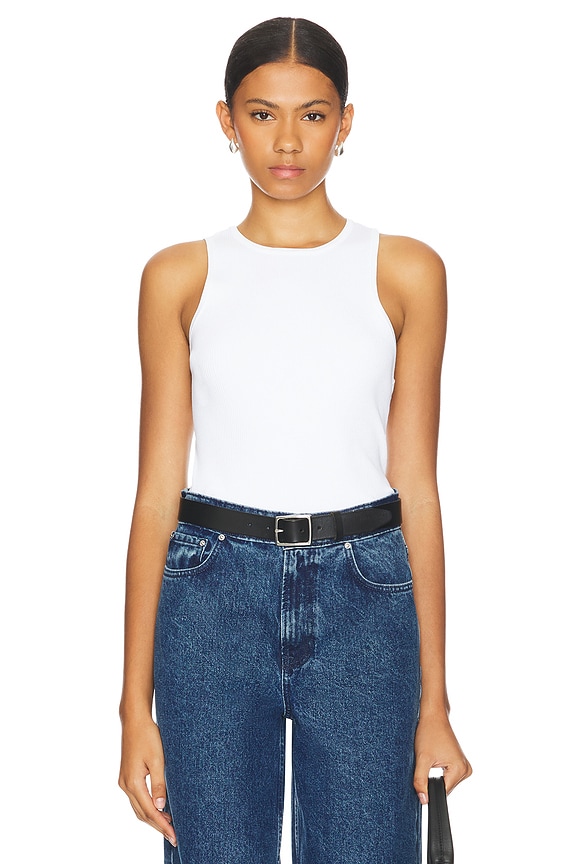 view 2 of 5 x REVOLVE Open Back Tank in Bleach White