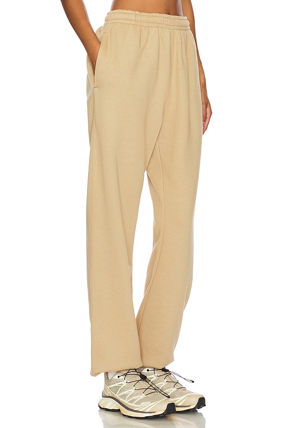 view 2 of 6 Organic Fitted Sweat Pants in Cornstalk