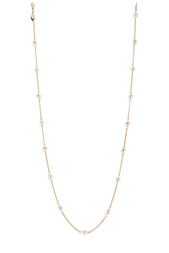 view 2 of 2 X REVOLVE Justice Chain in White