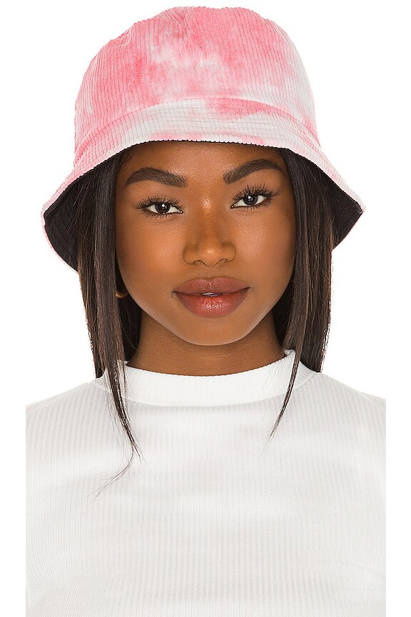 view 1 of 3 Tie Dye Bucket Hat in Pink