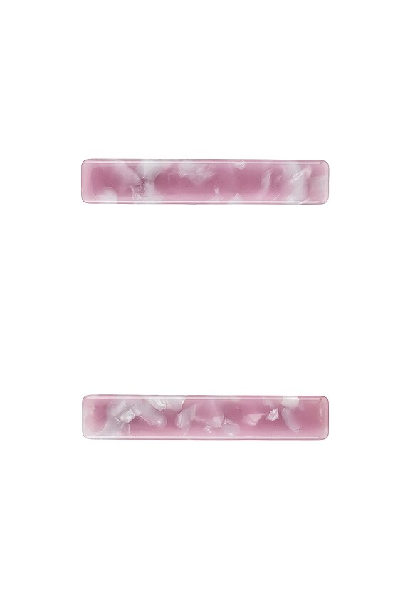 view 1 of 2 Balboa Barrette Set in Purple