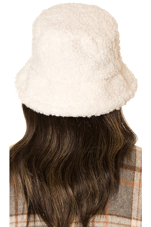 view 2 of 3 Sherpa Bucket Hat in Ivory