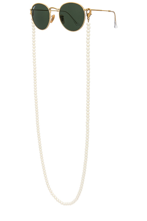 view 2 of 5 Sunglass Chain in Pearl