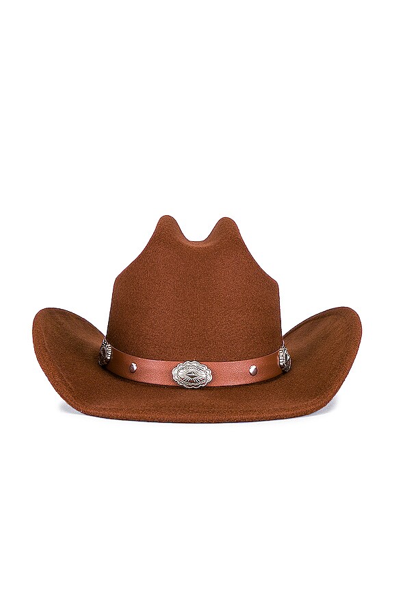 view 2 of 3 Cowboy Hat in Brown